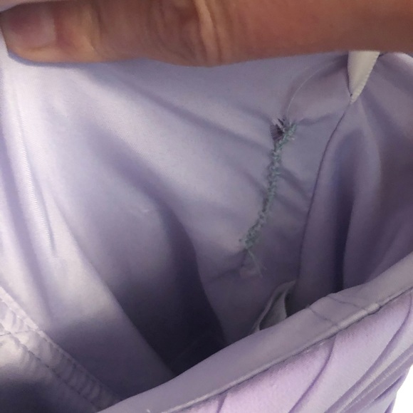 Azazie lilac molly dress custom sized - Picture 5 of 7